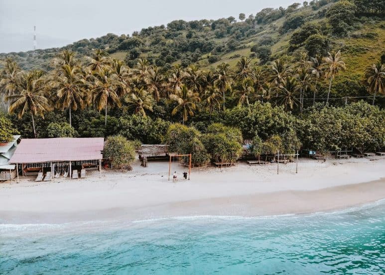 Pandanan beach in Lombok indonesia