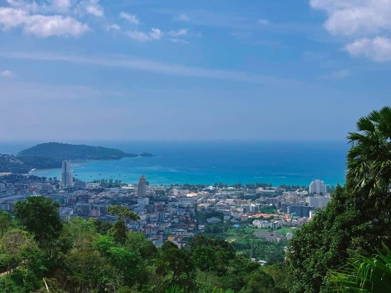 Patong City in Phuket