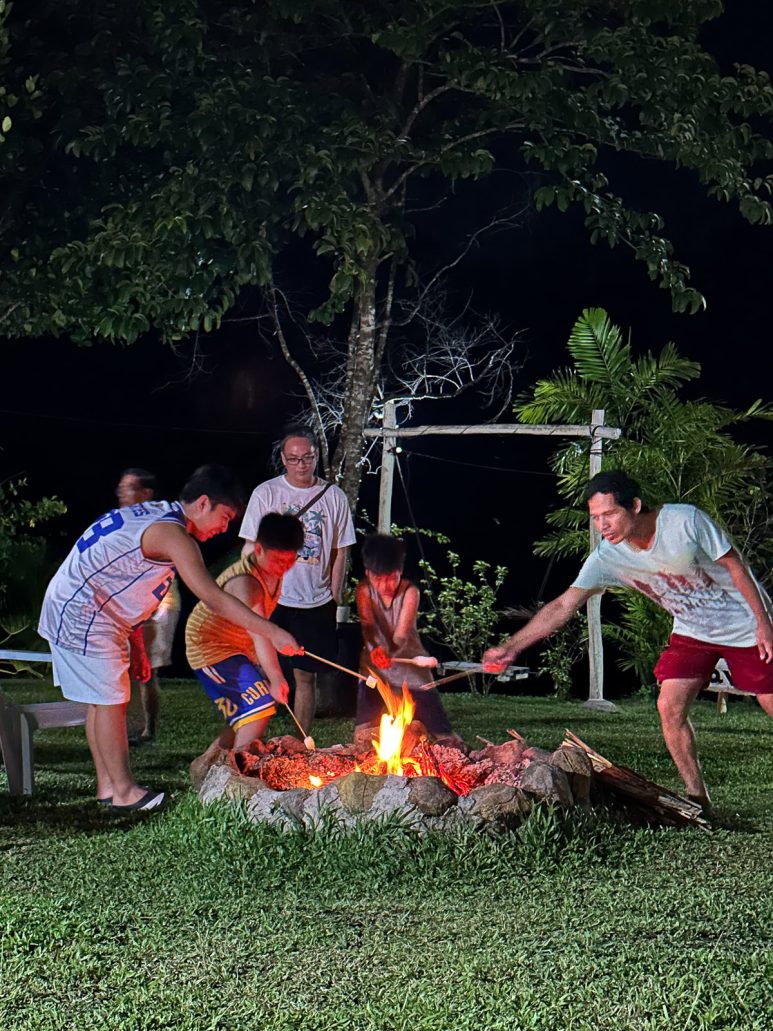 Haven by the Lake - bonfire