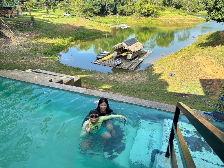Haven by the Lake - dipping pool