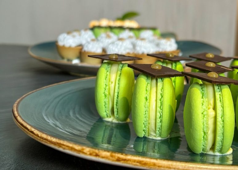 Savoy Hotel Manila - sampaguita calamansi macaroons