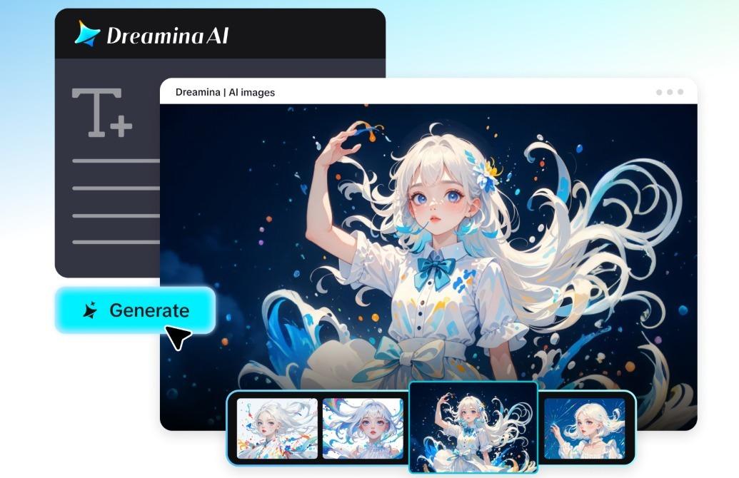 Dreamina text-to-video geneator